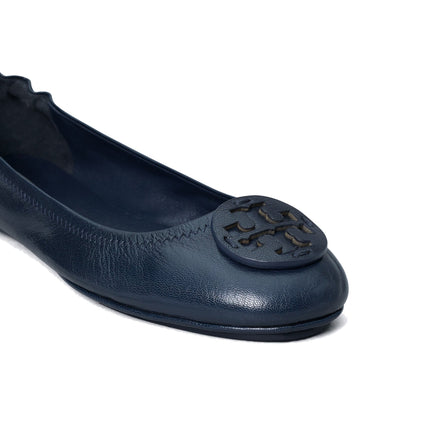 Tory Burch Women's Minnie Travel Ballet New Navy