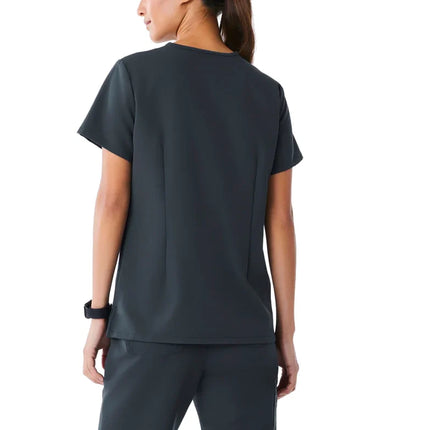 FIGS Women's Catarina One Pocket Scrub Top Dark Harbor