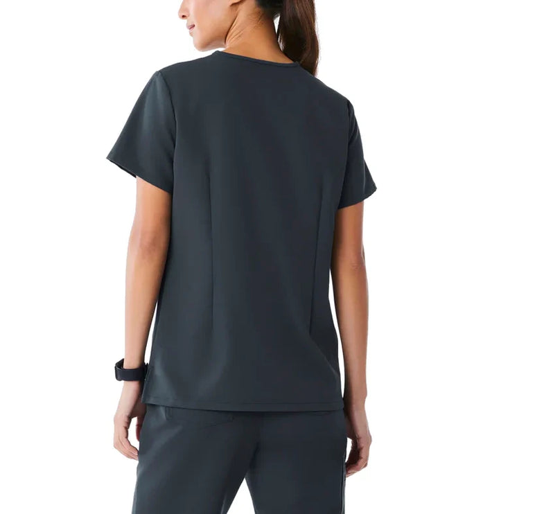 FIGS Women's Catarina One Pocket Scrub Top Dark Harbor
