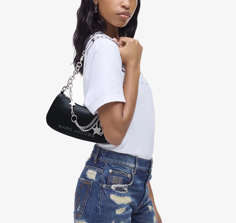 Marc Jacobs Women's The Star Charm Shoulder Bag Black