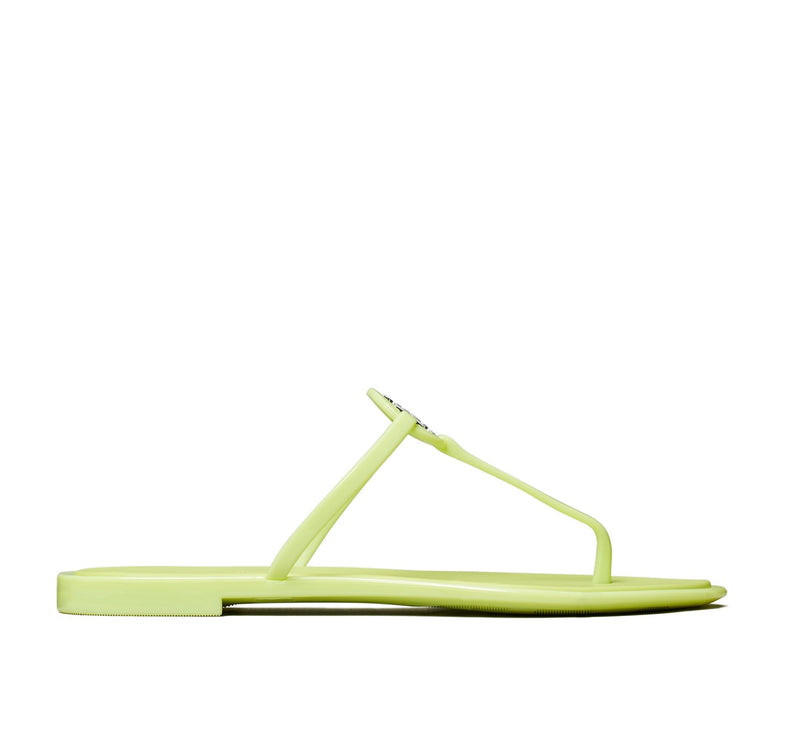 Tory Burch Women's Mini Miller Jelly Sandal Garden Mint/Silver