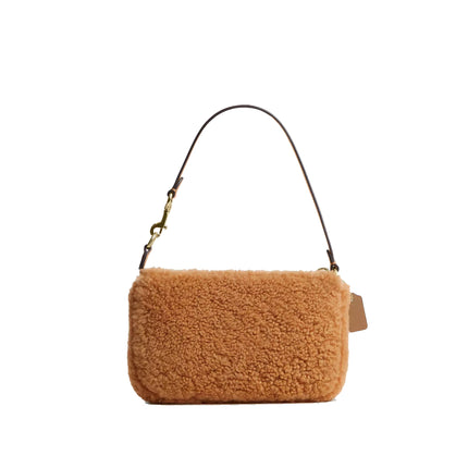 Coach Women's Nolita 19 In Shearling Gold/Natural