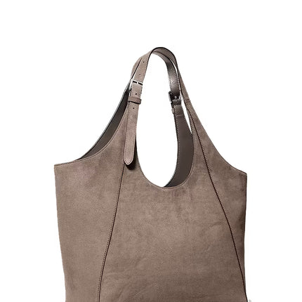 Michael Kors Women's Bernie Large Tote Bag Mushroom