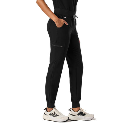 FIGS Women's Zamora Jogger Scrub Pants Black