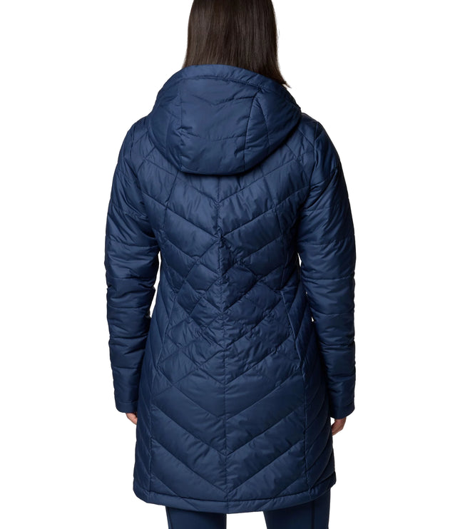 Columbia Women's Heavenly Long Hooded Jacket Collegiate Navy