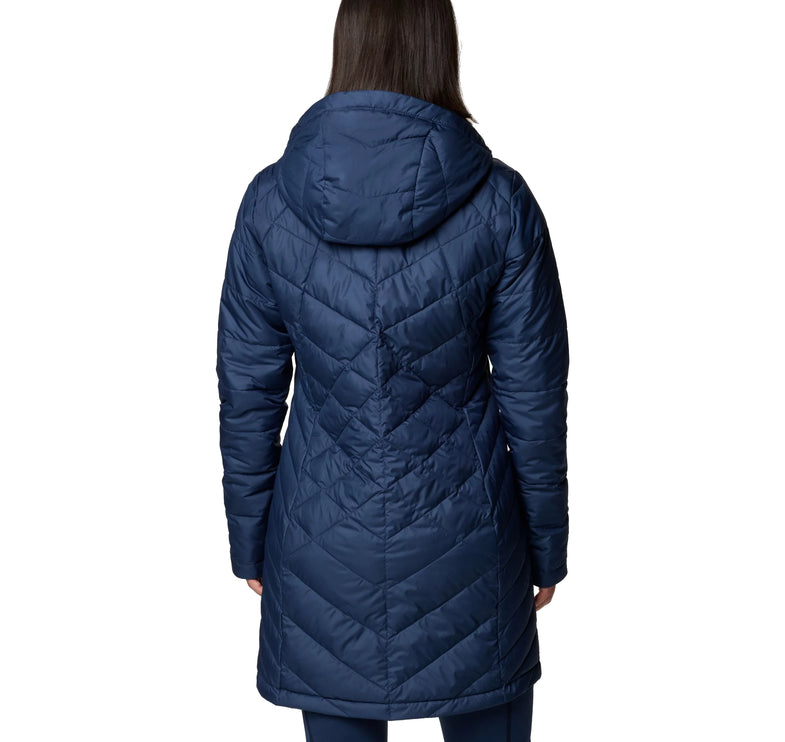 Columbia Women's Heavenly Long Hooded Jacket Collegiate Navy