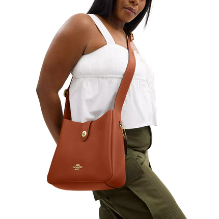 Coach Women's Hadley Convertible Crossbody Bag Gold/Tan