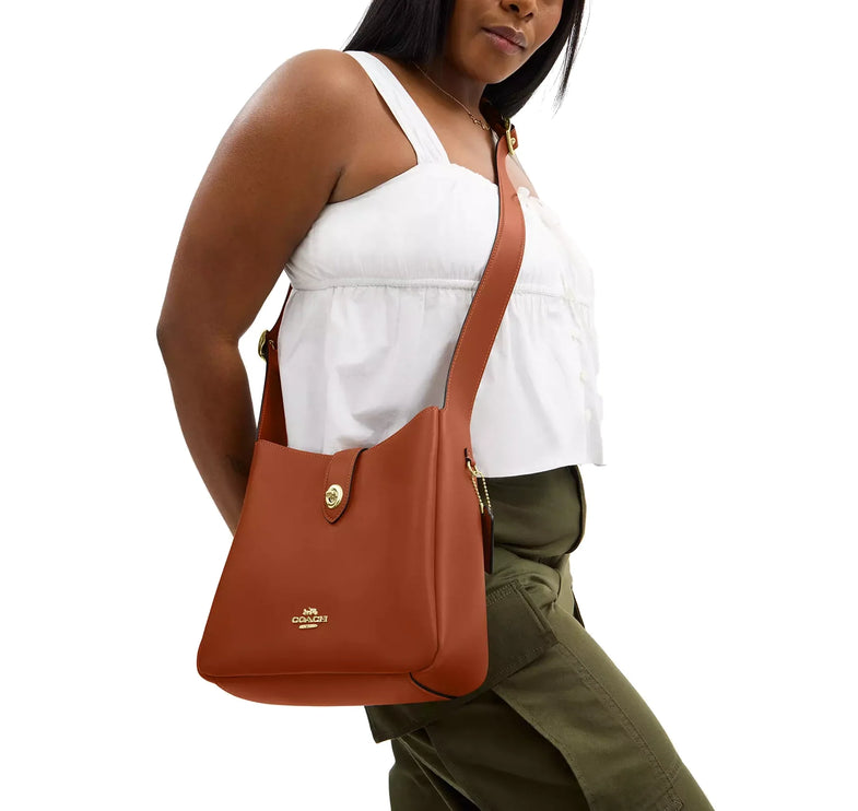 Coach Women's Hadley Convertible Crossbody Bag Gold/Tan