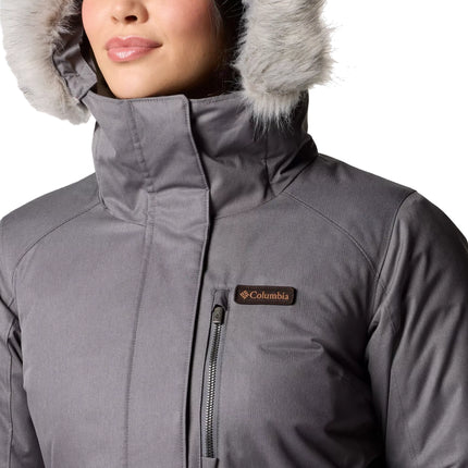 Columbia Women's Suttle Mountain Long Insulated Jacket City Grey