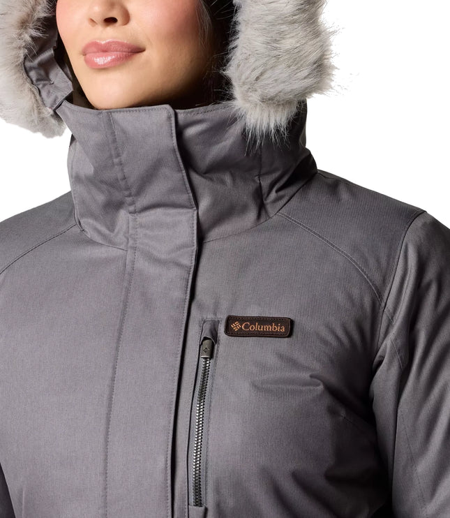 Columbia Women's Suttle Mountain Long Insulated Jacket City Grey