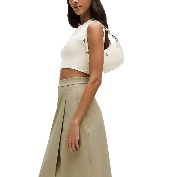 lululemon Unisex City Essentials Mini Shoulder Bag 1L Light Ivory