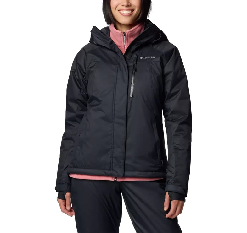 Columbia Women's Snowy Summit Insulated Jacket Black/Black Dobby