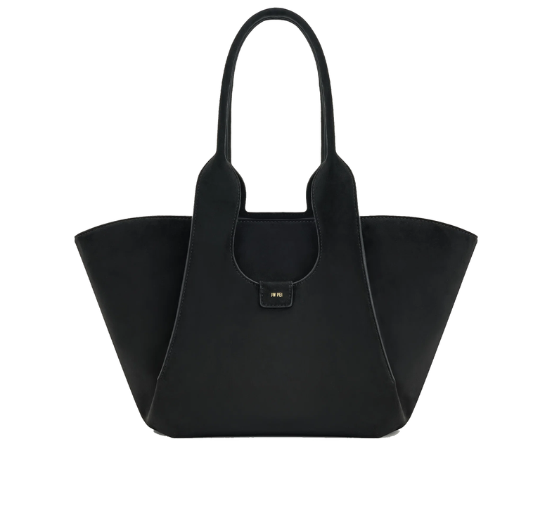 JW PEI Women's Cara Faux Suede Tote Bag - Black