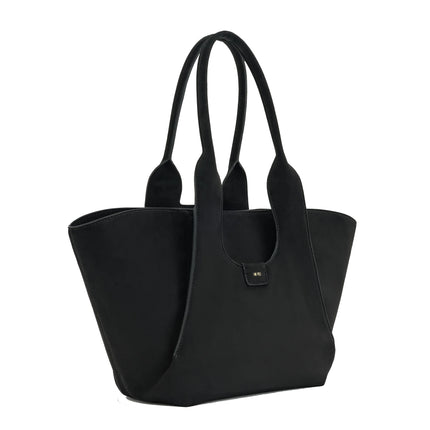 JW PEI Women's Cara Faux Suede Tote Bag - Black