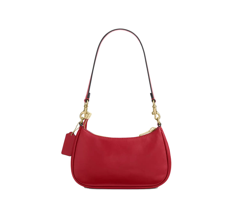 Coach Women's Soft Teri Mini Crossbody Bag Gold/Poppy