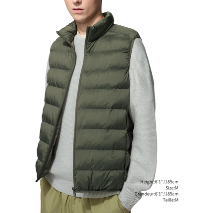 Uniqlo Men's Pufftech Vest 56 Olive