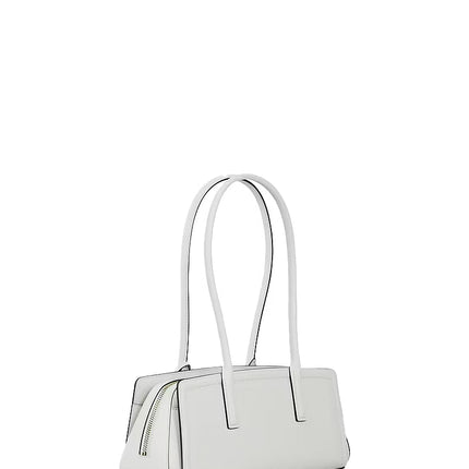 Michael Kors Women's Laila Small Leather Shoulder Bag Eggshell