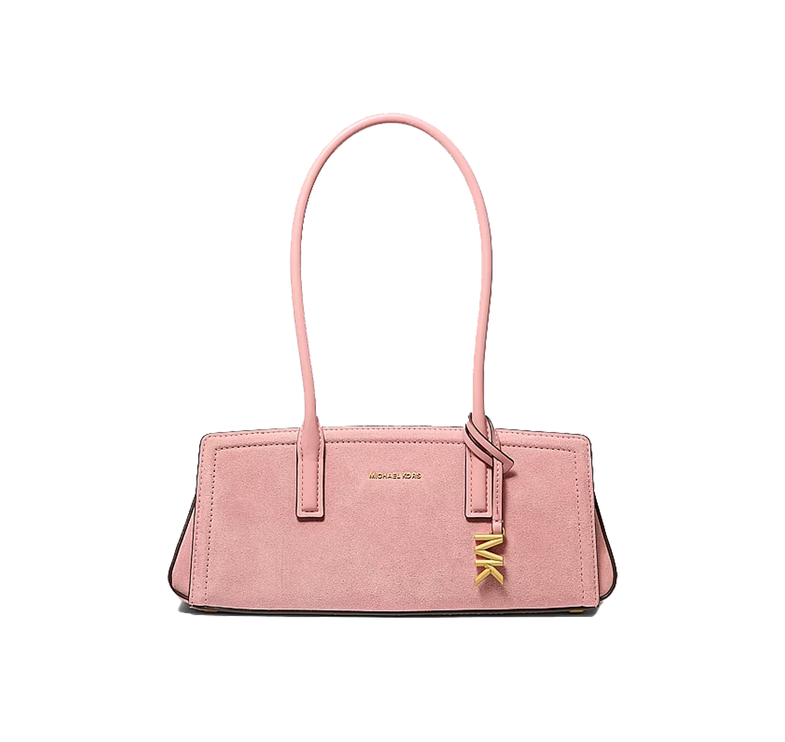 Michael Kors Women's Laila Small Suede Shoulder Bag Primrose