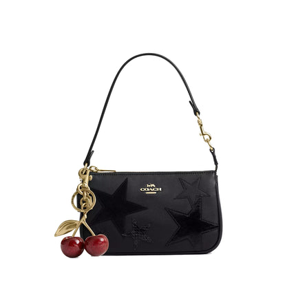 Coach Women's Nolita 19 With Star Patchwork Gold/Black Multi