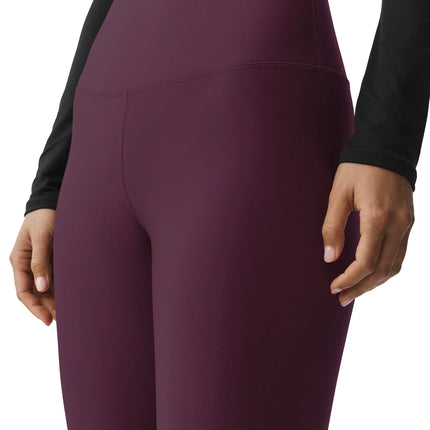 alo Women's 7/8 High-Waist Airlift Legging Rich Bordeaux