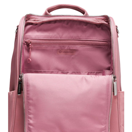 lululemon Unisex City Essentials Small Backpack 10L Deco Pink