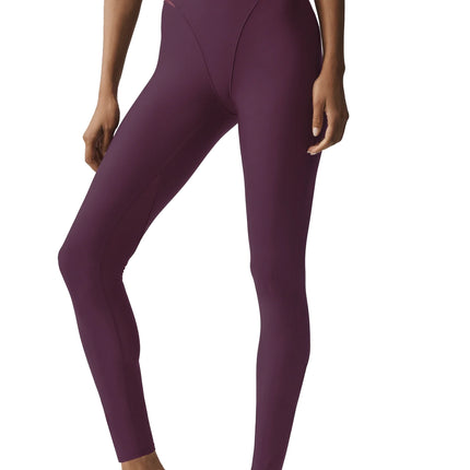 alo Women's Airlift High-Waist 7/8 Rebel Legging Rich Bordeaux