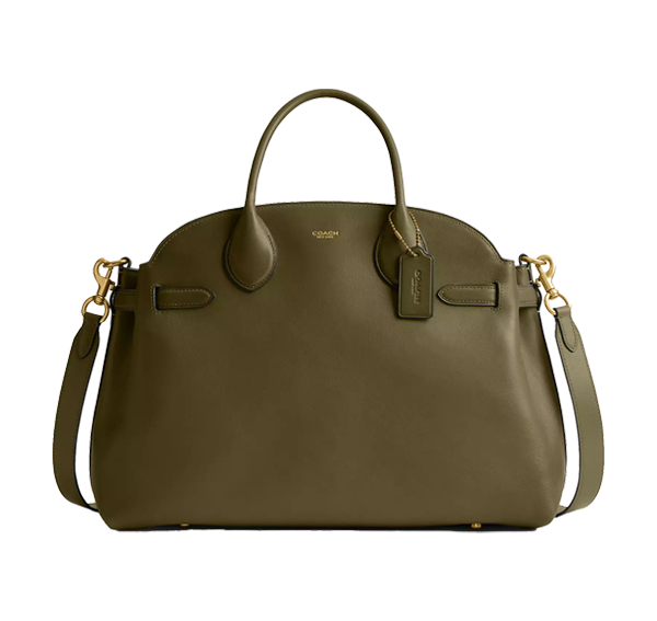Coach Women's Soft Empire Carryall Bag 40 Brass/Olive