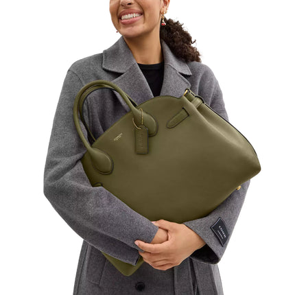 Coach Women's Soft Empire Carryall Bag 40 Brass/Olive