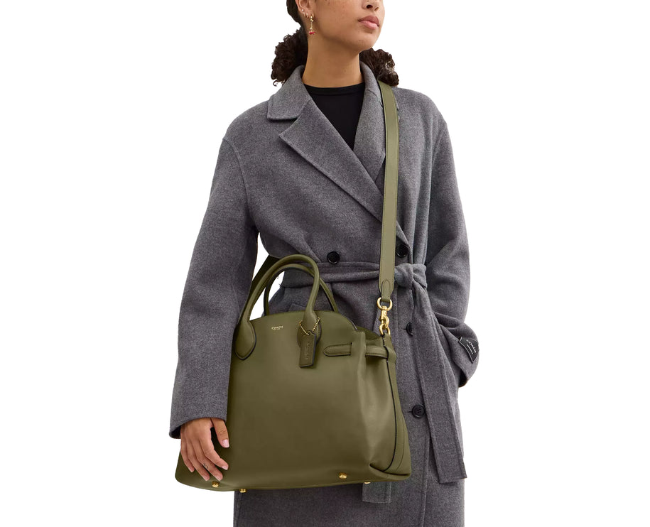 Coach Women's Soft Empire Carryall Bag 40 Brass/Olive