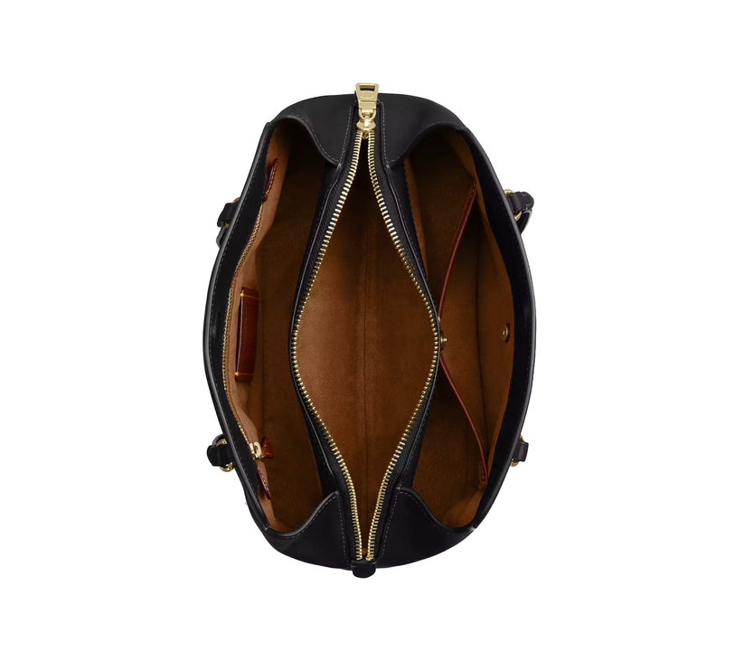 Coach Women's Elise Shoulder Bag Gold/Black
