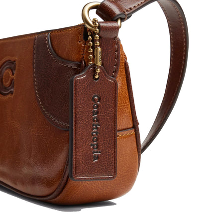 Coach Women's Bowling Small Shoulder Bag Tan/Saddle