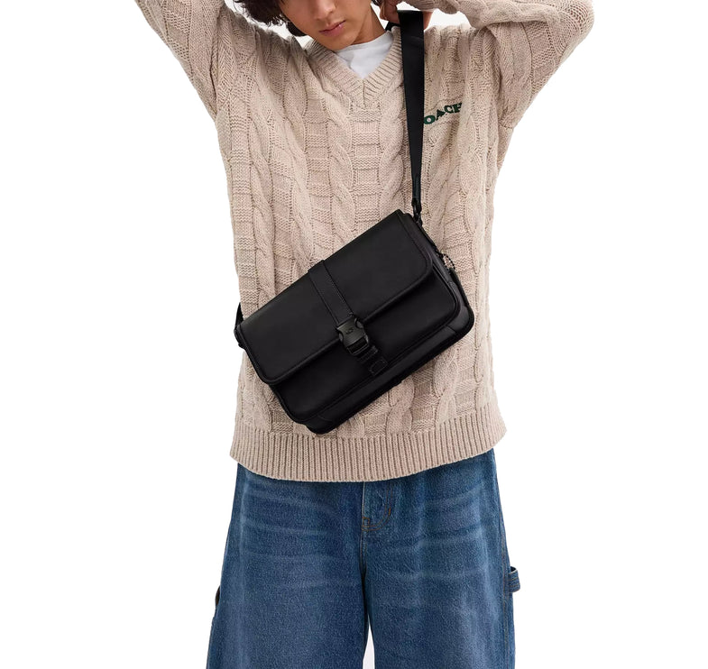 Coach Unisex League Messenger Bag Black