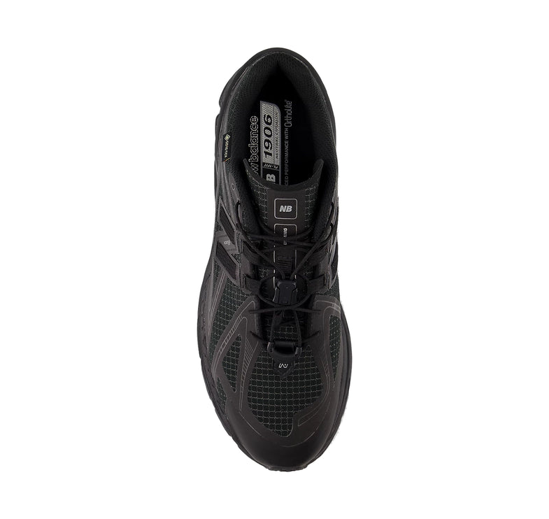 New Balance U1906X Black with Alkaline Green U190631U