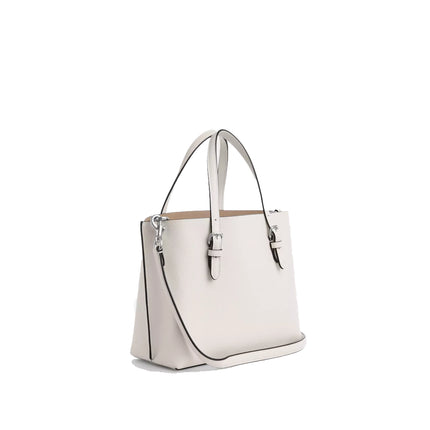 Coach Women's Mollie Tote Bag 25 Silver/Chalk