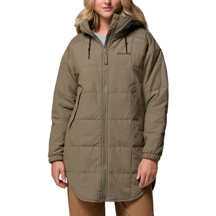 Columbia Women's Chatfield Hill II Novelty Jacket Stone Green/Chalk Omblur Tonal