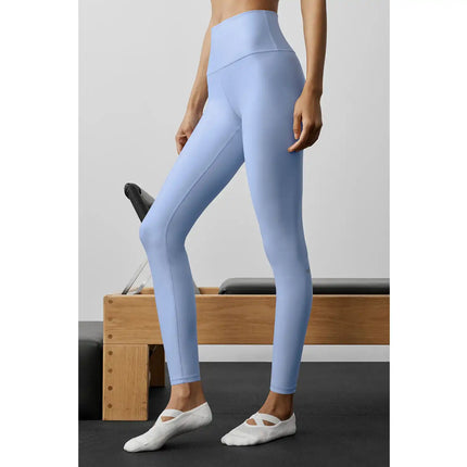 alo Women's 7/8 High-Waist Airlift Legging Light Provence Blue