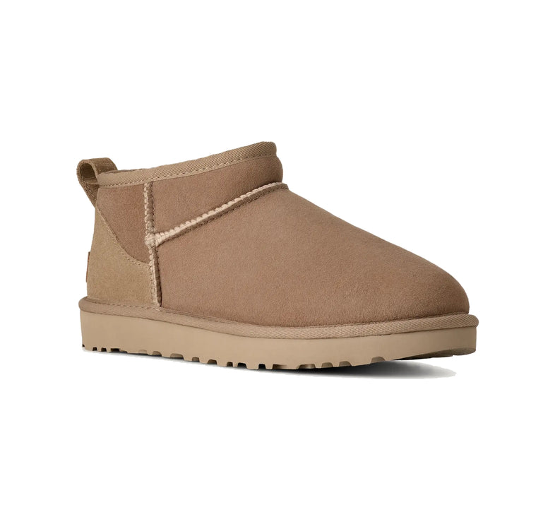 UGG Classic Ultra Mini kadın botu, bej (sand) süet