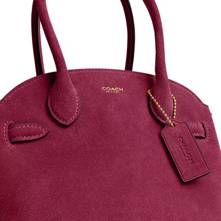 Coach Women's Soft Empire Carryall Bag 21 Brass/Dark Fuchsia