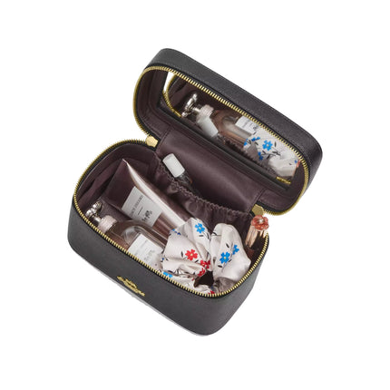 Coach Women's Cosmetic Case Gold/Black