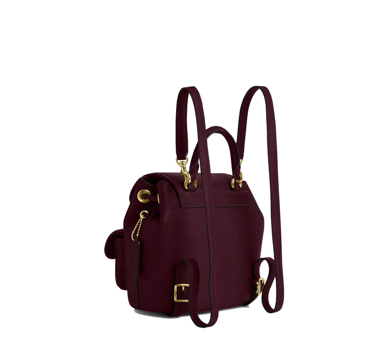 Coach Women's Hadley Backpack Dark Wine