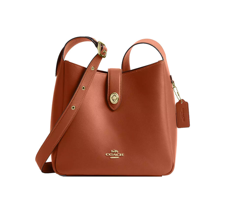 Coach Women's Hadley Convertible Crossbody Bag Gold/Tan