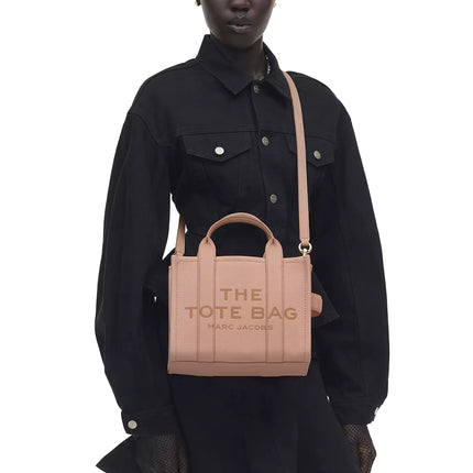 Marc Jacobs Women's The Leather Small Tote Bag Rose