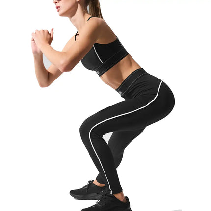 alo Women's Airlift High-Waist Suit Up Legging Black/White