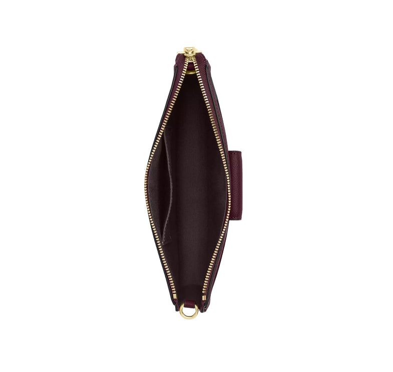 Coach Women's Poppy Crossbody Bag Gold/Dark Wine