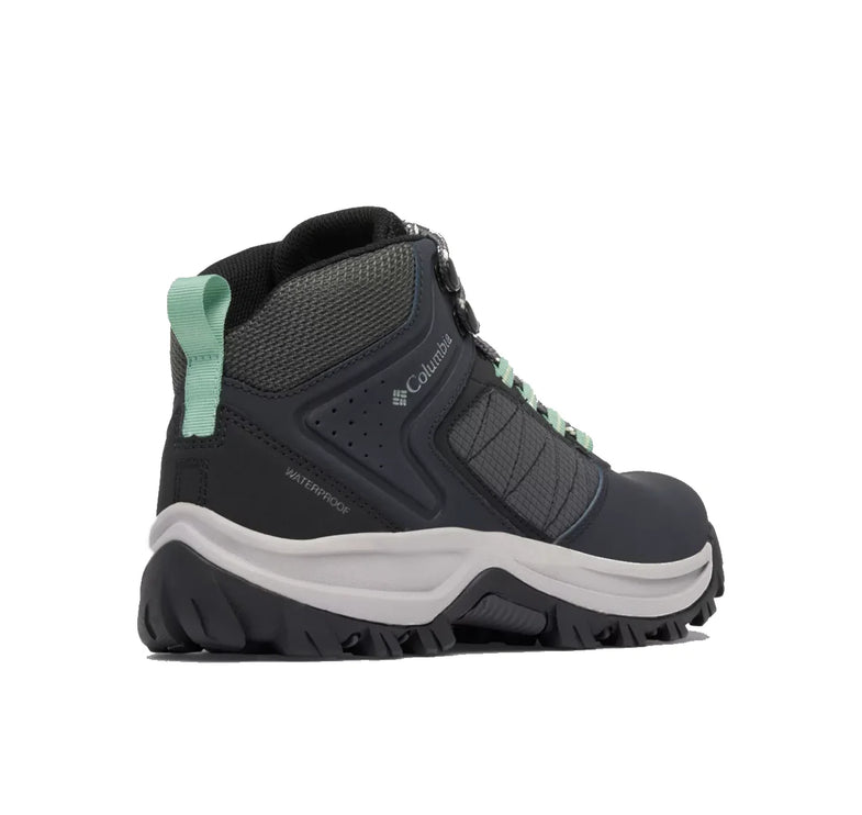 Columbia Women's Transverse Hike Waterproof Shoe Black/Sage Leaf