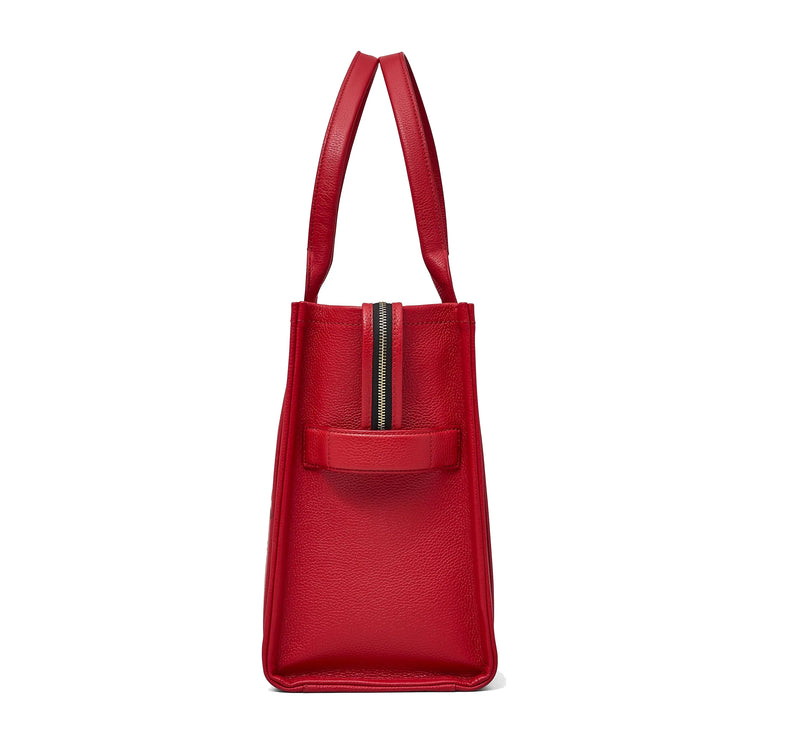 Marc Jacobs Women's The Leather Large Tote Bag True Red