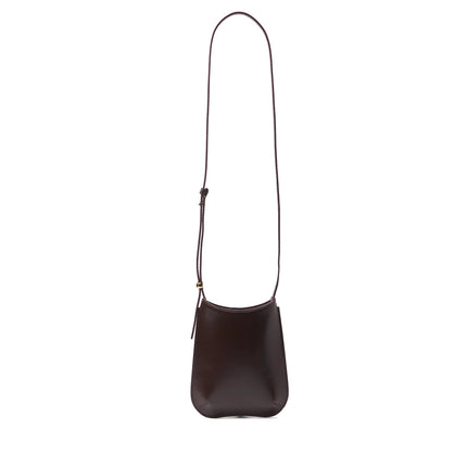Jacquemus Women's The Bisou Phone Pouch Dark Burgundy