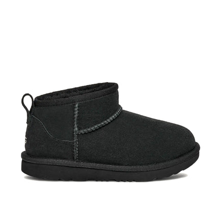 UGG Classic Ultra Mini çocuk botu, siyah süet
