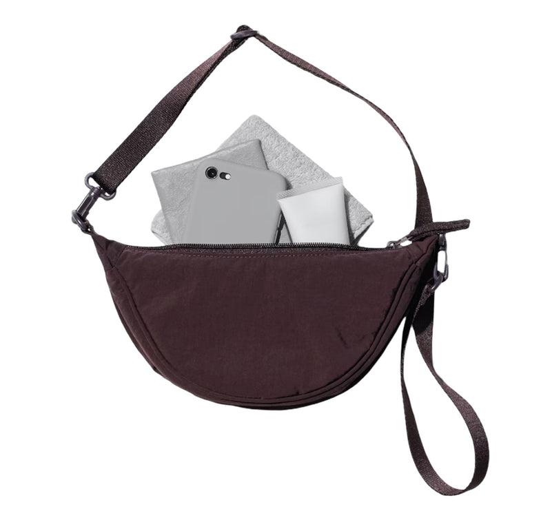 Uniqlo Unisex Round Ultra Mini Bag 01 Off White