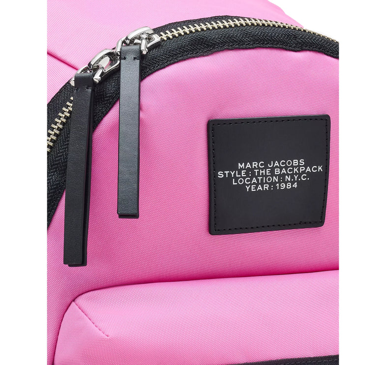 Marc Jacobs Women's The Biker Nylon Large Backpack Bow Pink